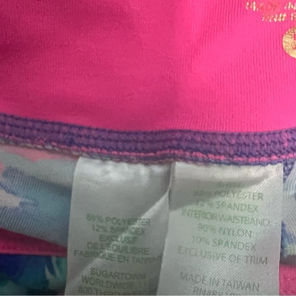 Lily Pulitzer Cropped Legging, Casa Del Sol in Excellent Condition - Picture 5 of 6